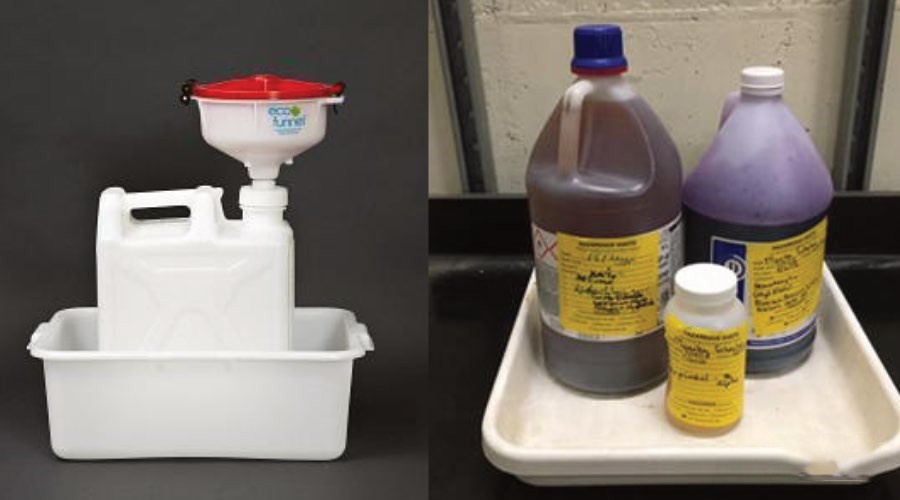 化學廢棄物回收的三個事項