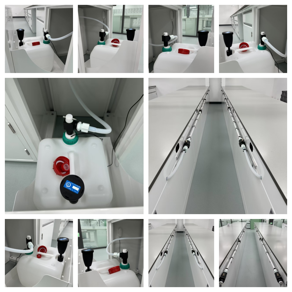 優諾科技引領實驗室廢液安全新潮流 ——徐州客戶廢液收集管道系統安裝實錄